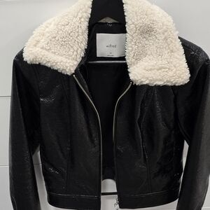 Wilfred Xs Faux Leather Jacket